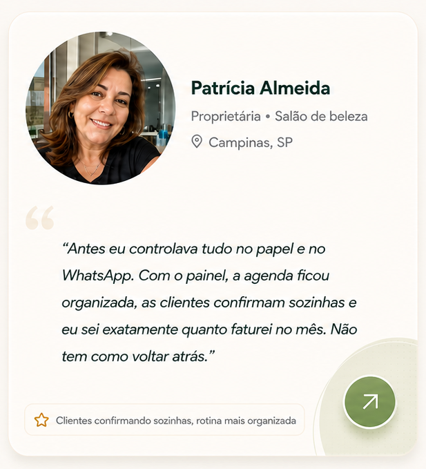 Depoimento de Mariana Carvalho, proprietária de petshop, sobre o sistema MARCARO