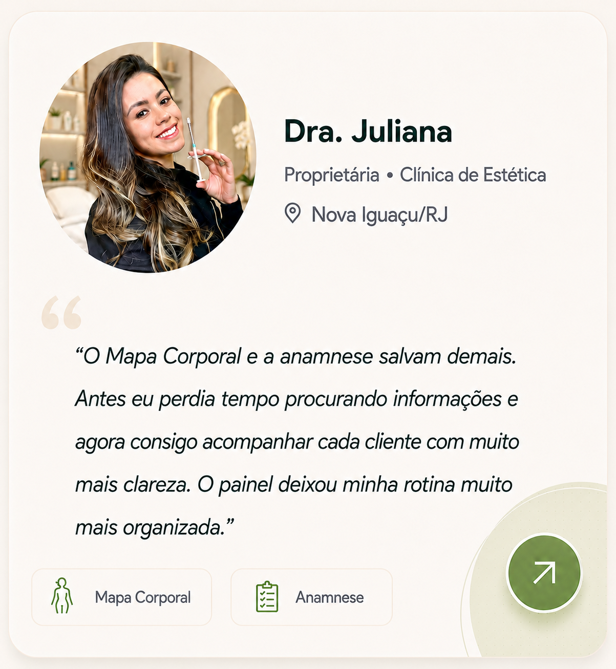 Depoimento de cliente sobre o sistema MARCARO